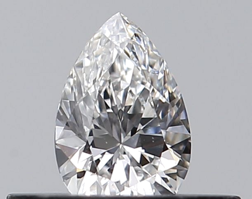 0.25 carat E-VS2 Natūralus Pear Deimantas (1)