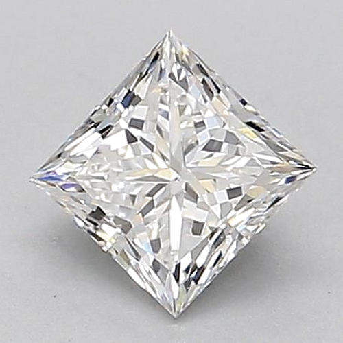 0.6 carat F-VS2 Natūralus Princess Deimantas (1)