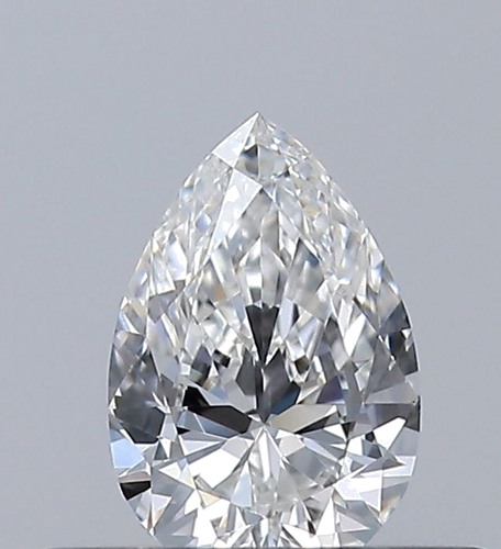0.3 carat F-IF Natūralus Pear Deimantas (1)