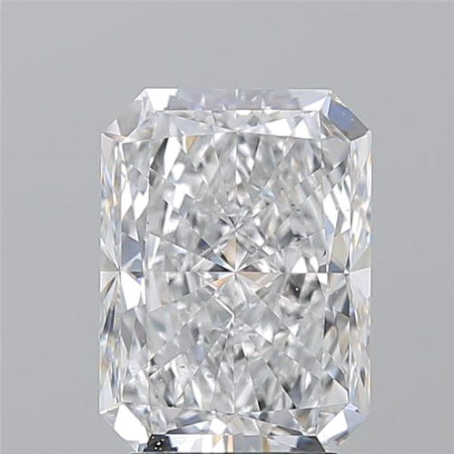 3.56 carat E-SI1 Natūralus Radiant Deimantas (1)