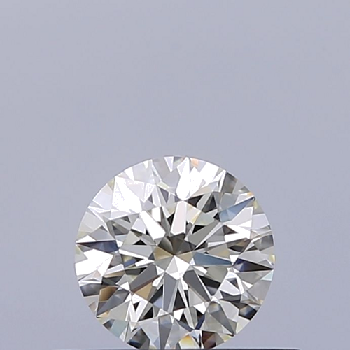 0.37 carat K-VVS2 Excellent cut Natūralus Round Deimantas (1)