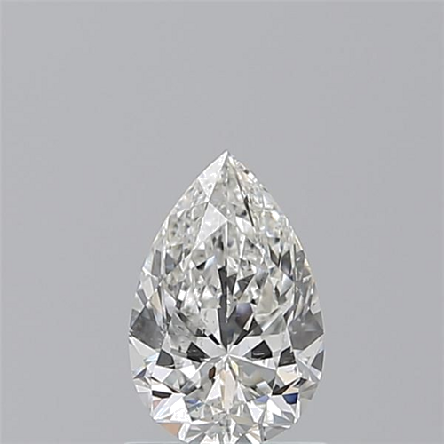 1.0 carat G-SI2 Natūralus Pear Deimantas (1)