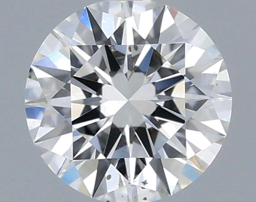 0.41 carat F-SI1 Excellent cut Natūralus Round Deimantas (1)