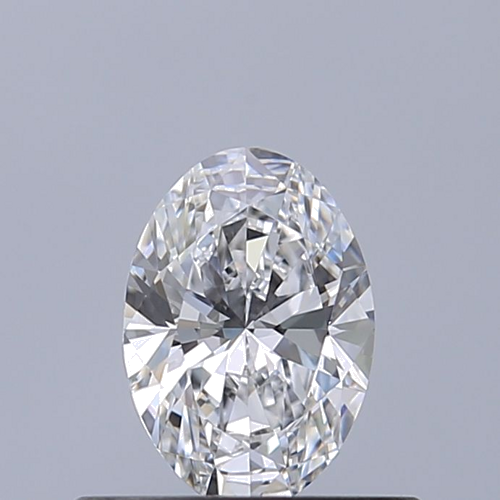 0.41 carat D-VVS1 Natūralus Oval Deimantas (1)