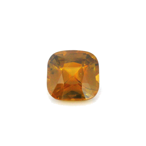 3.51 carat YELLOW Cushion Sphene (1)