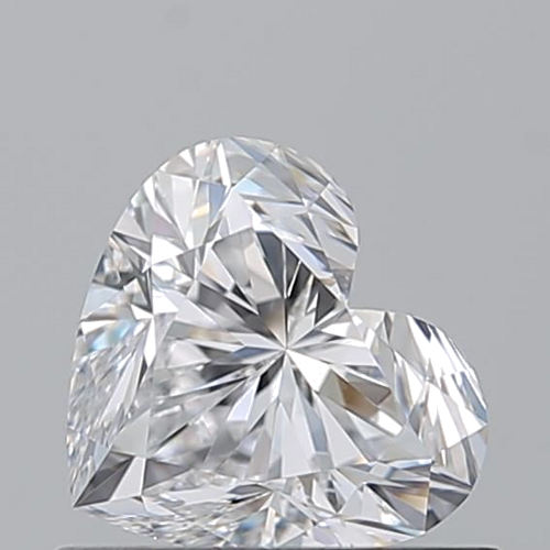 0.7 carat D-VS1 Natūralus Heart Deimantas (1)