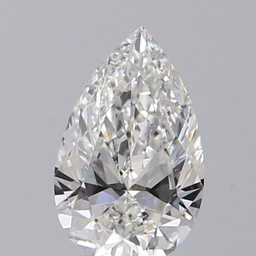 0.4 carat G-VS2 Natūralus Pear Deimantas (1)