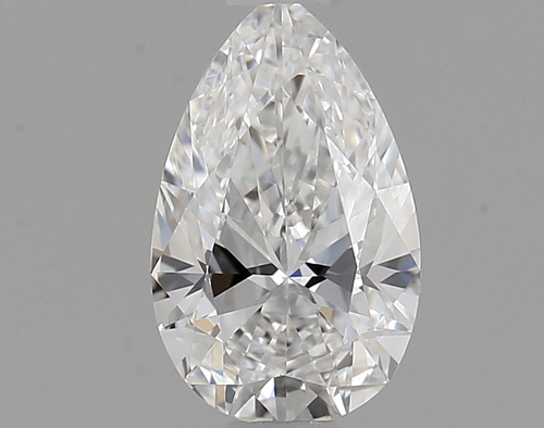 0.32 carat E-VVS1 Natūralus Pear Deimantas (1)