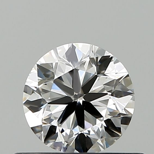 0.5 carat F-SI1 Very Good cut Natūralus Round Deimantas (1)