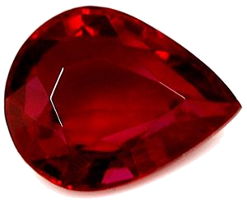 0.51 carat RED Pear Rubinas (1)