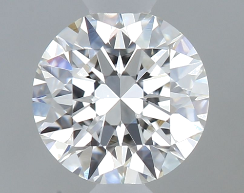 0.5 carat F-VVS1 Excellent cut Natūralus Round Deimantas (1)