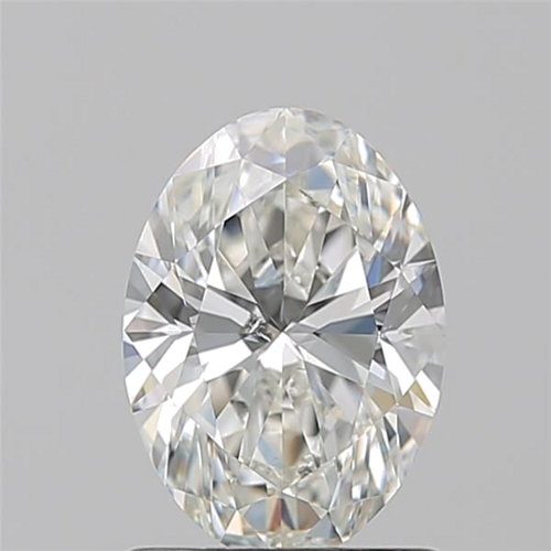 1.22 carat H-SI1 Natūralus Oval Deimantas (1)