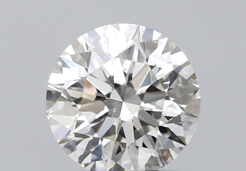 0.54 carat I-SI1 Excellent cut Natūralus Round Deimantas (1)