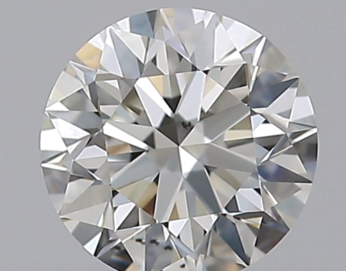 0.56 carat I-SI1 Excellent cut Natūralus Round Deimantas (1)