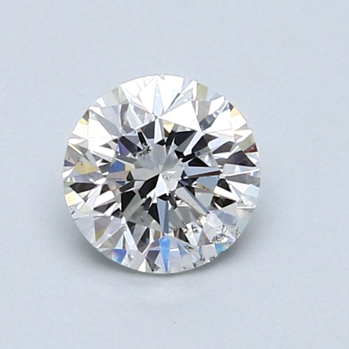0.86 carat D-SI1 Very Good cut Natūralus Round Deimantas (1)