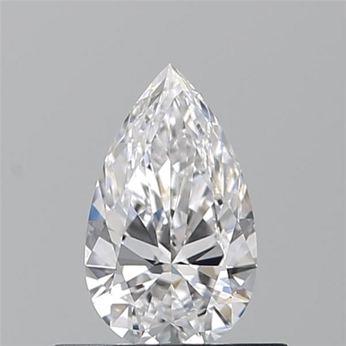 0.5 carat D-VS1 Natūralus Pear Deimantas (1)