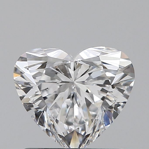 0.91 carat D-SI1 Natūralus Heart Deimantas (1)