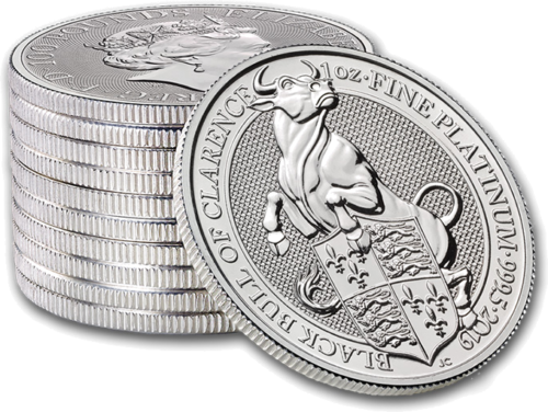 1 oz Black Bull 2019 Queen Beast Platinum Coin (3)