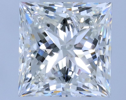 0.54 carat G-IF Natūralus Princess Deimantas (1)