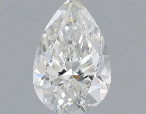 0.31 carat H-SI1 Natūralus Pear Deimantas (1)