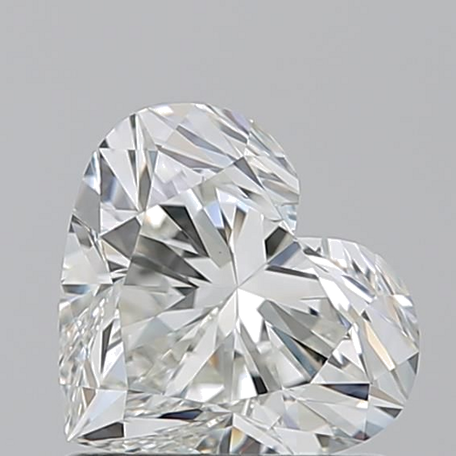 1.03 carat I-VS2 Natūralus Heart Deimantas (1)