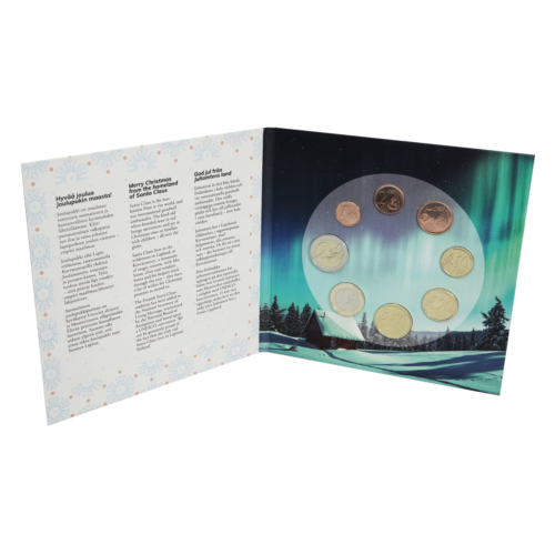 2021 Suomija Kalėdinis BU Euro monetų rinkinys (3)