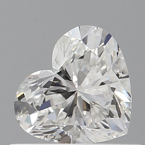 0.54 carat E-VS1 Natūralus Heart Deimantas (1)