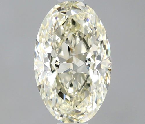 0.53 carat K-VVS1 Natūralus Oval Deimantas (1)