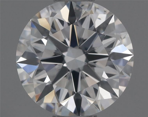 0.59 carat E-VS2 Excellent cut Natūralus Round Deimantas (1)