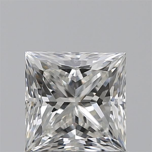 1.0 carat H-VS2 Natūralus Princess Deimantas (1)