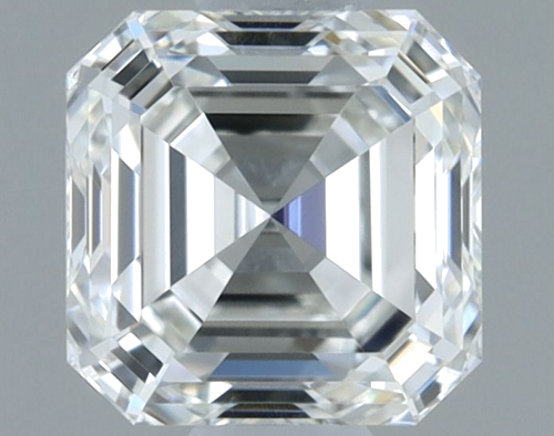 0.56 carat I-VVS1 Natūralus Asscher Deimantas (1)