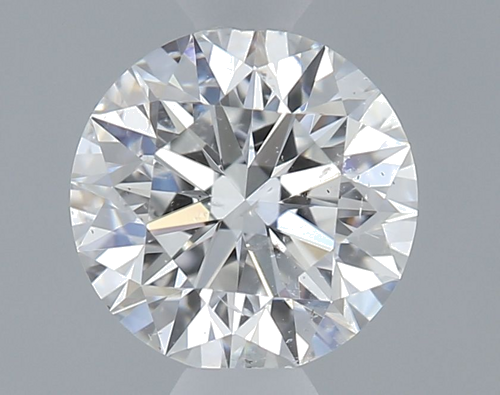 0.51 carat E-SI2 Excellent cut Natūralus Round Deimantas (1)