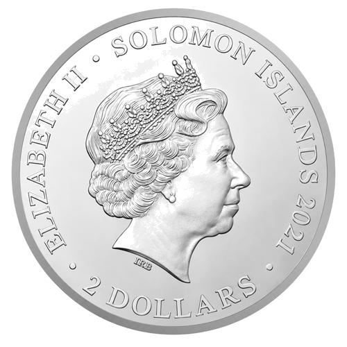 1 oz Čing Ši karakuģis 2021 Zālamana Salas sudraba monēta (2)