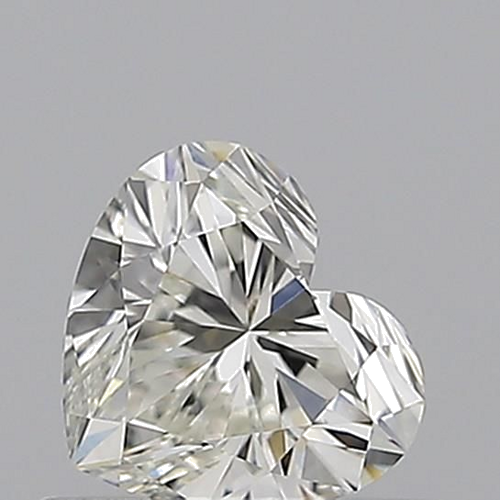 0.54 carat J-VVS1 Natūralus Heart Deimantas (1)
