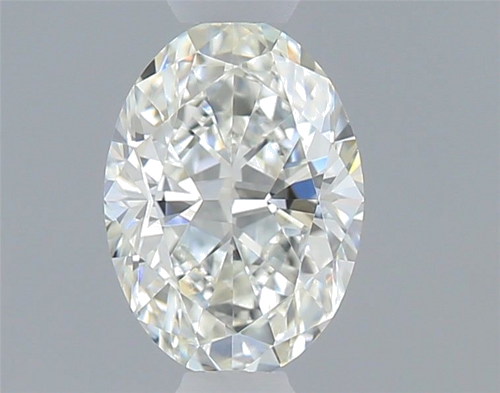 0.5 carat I-VS2 Natūralus Oval Deimantas (1)
