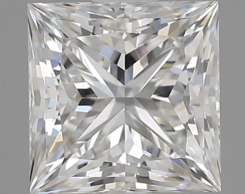 0.9 carat E-VS1 Natūralus Princess Deimantas (1)