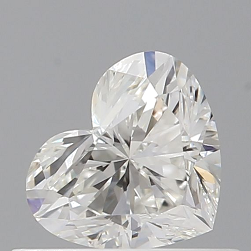 0.51 carat H-VS1 Natūralus Heart Deimantas (1)