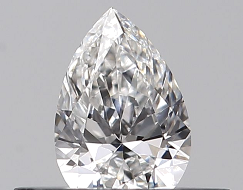 0.26 carat E-VS1 Natūralus Pear Deimantas (1)