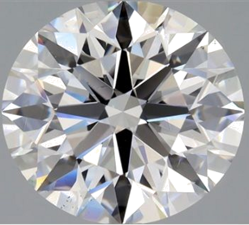2.5 carat F-SI1 Excellent cut Natūralus Round Deimantas (1)