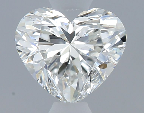 0.43 carat H-VS2 Natūralus Heart Deimantas (1)
