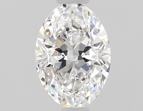 0.51 carat D-VS1 Natūralus Oval Deimantas (1)