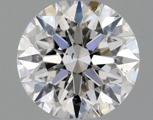 0.44 carat G-SI2 Excellent cut Natūralus Round Deimantas (1)