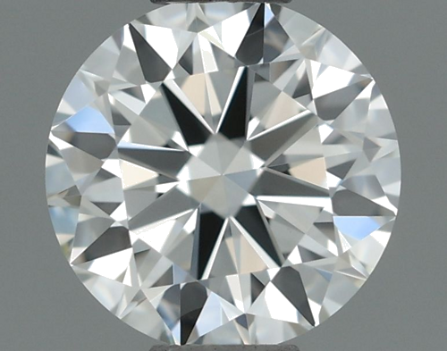0.5 carat K-VVS2 GD cut Natūralus Round Deimantas (1)