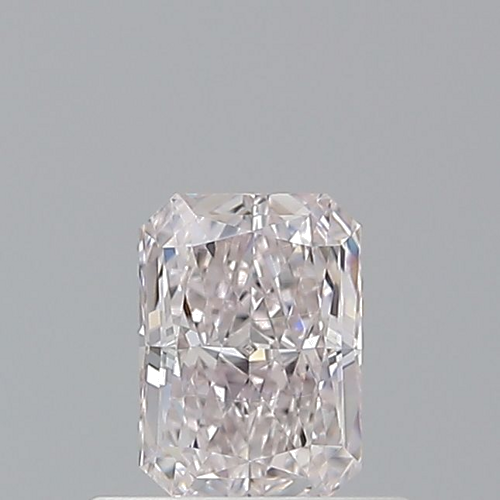 0.5 carat Very Light Pink-VS2 Natūralus Radiant Deimantas (1)