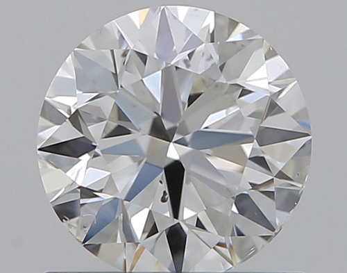 0.9 carat G-SI1 Very Good cut Natūralus Round Deimantas (1)