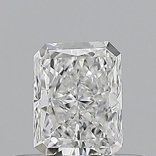 0.5 carat E-VVS2 Natūralus Radiant Deimantas (1)