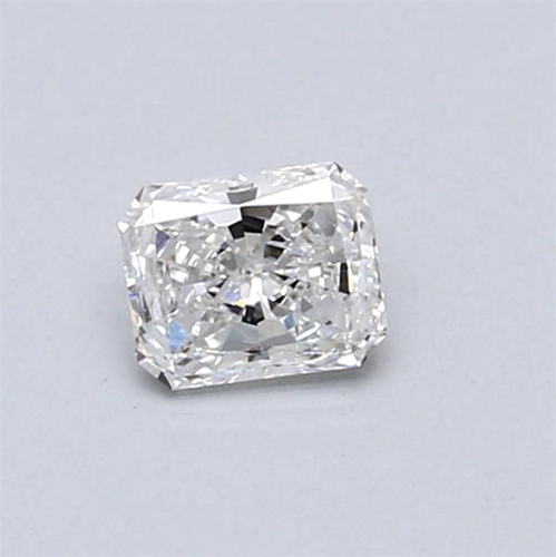 0.35 carat E-VVS2 Natūralus Radiant Deimantas (1)