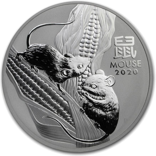 1 kg Year of the Mouse 2020 (Lunar III) Australia silver coin (1)