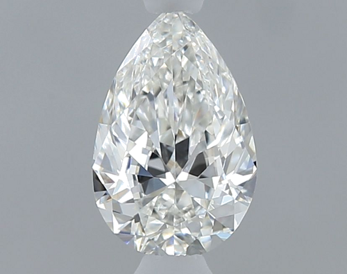 0.3 carat E-VVS2 Natūralus Pear Deimantas (1)