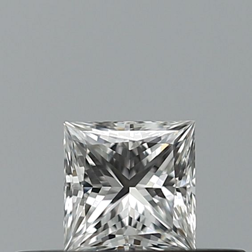 0.23 carat F-VVS1 Natūralus Princess Deimantas (1)